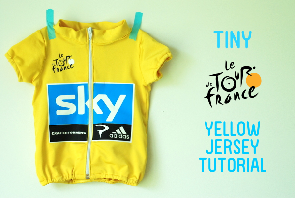 Tiny Tour de France Yellow Jersey 