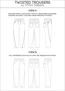 Pattern release and sale: Twisted Trousers available now – Craftstorming