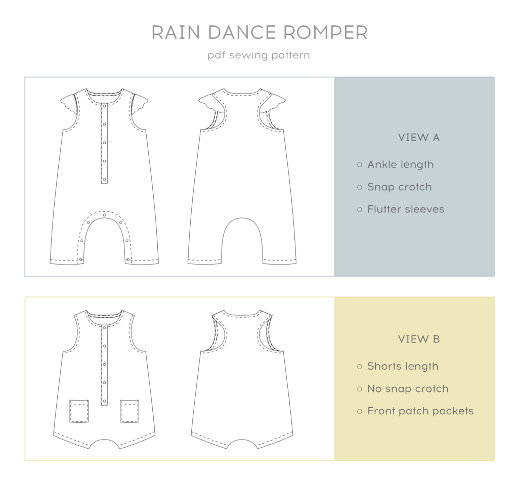 New pattern release: the Rain Dance Romper – Craftstorming