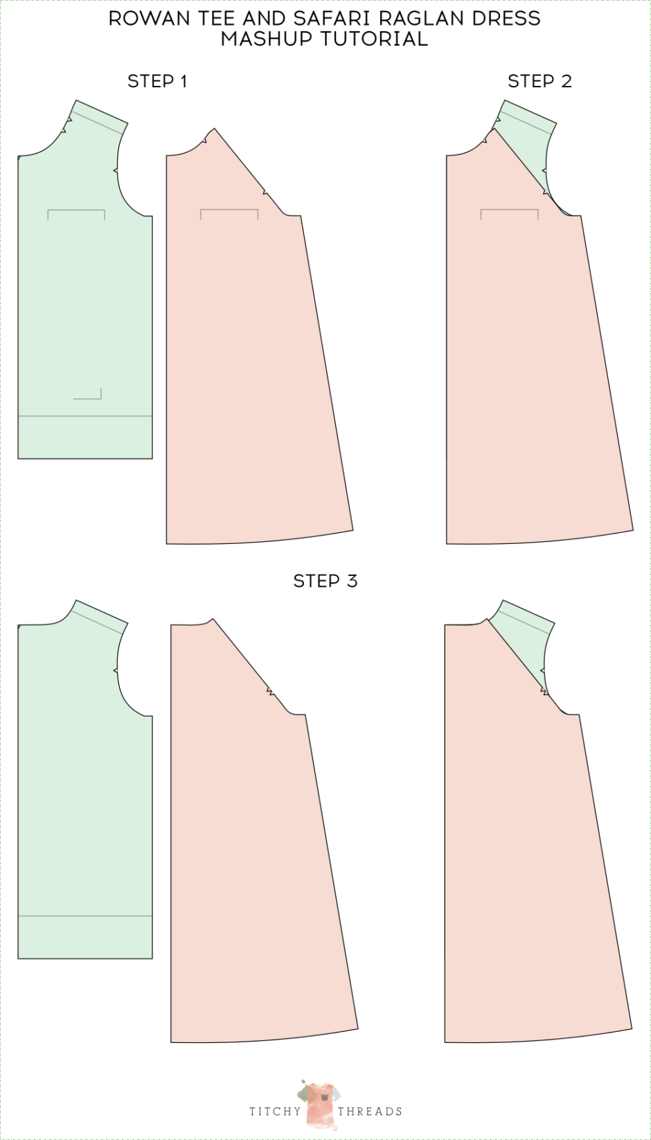 Rowan Tee / Safari Dress Mashup Tutorial – Craftstorming